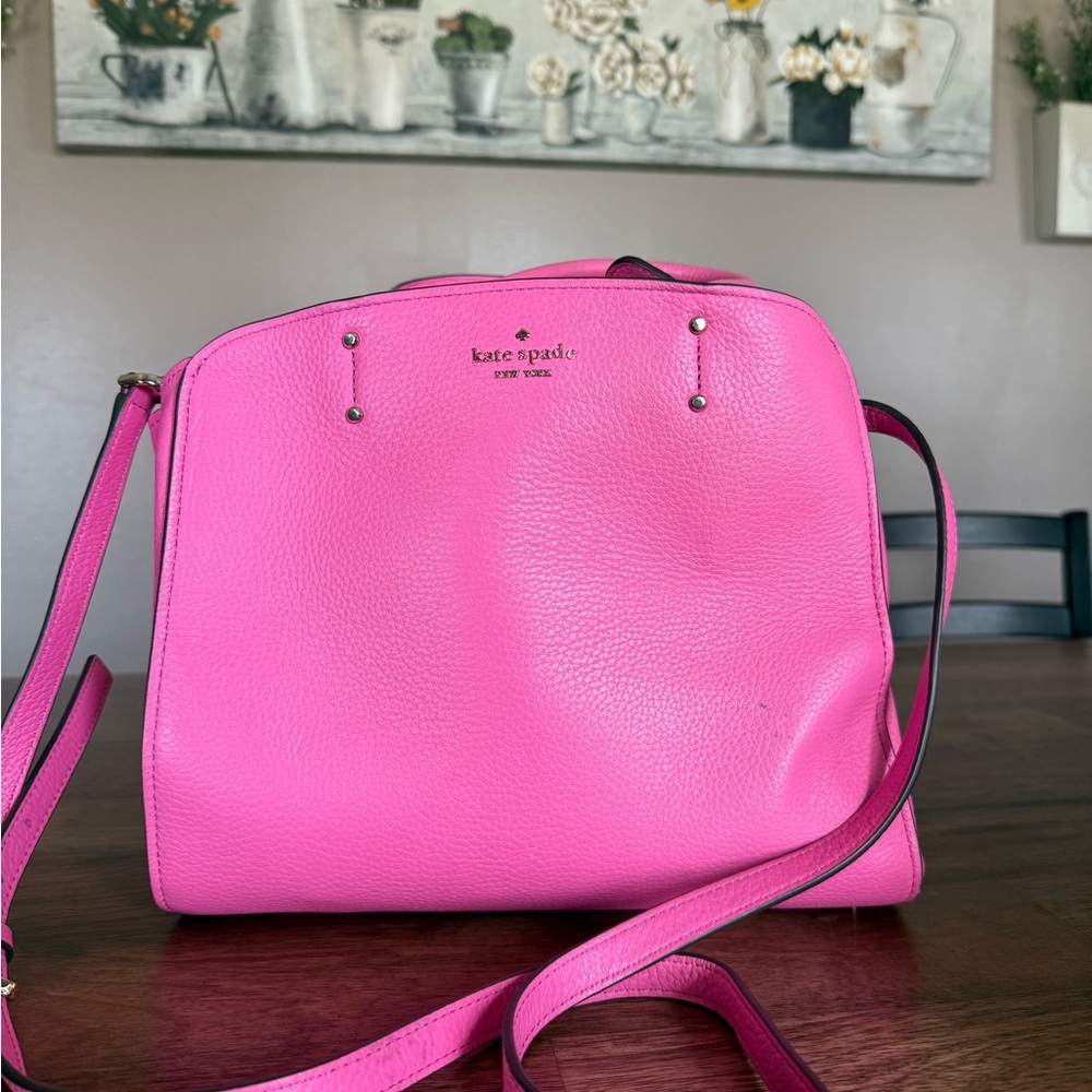 Kate Spade Vibrant Pink Crossbody Bag